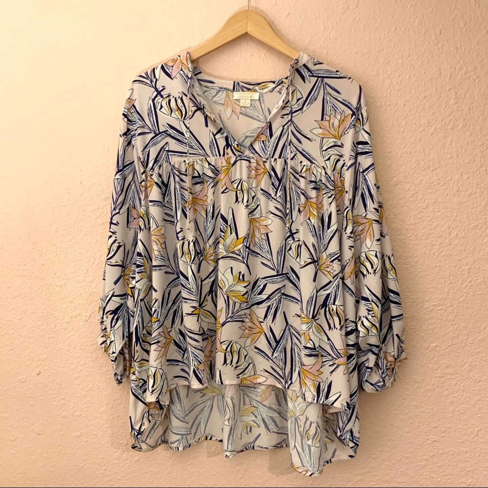 Finn & Grace Flowing Floral Top